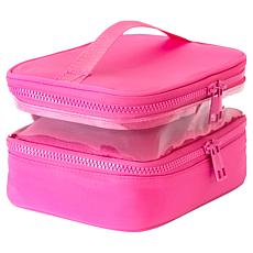 MyTagAlongs Cosmetic Train Case with Clear Window