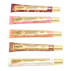 Nakery Beauty 5-piece Plumping & Line-Smoothing Lip Treatment Set