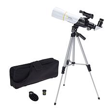 National Geographic 70mm Refractor Telescope w/ Tripod & Accessories