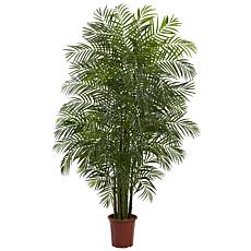 Nearly Natural 7.5 ft. Areca Palm UV Resistant Indoor/Outdoor Plant