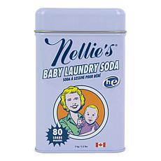 Nellie's Baby Laundry Soda - 80-Load Tin