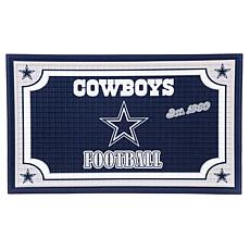 NFL Embossed Door Mat - Cowboys