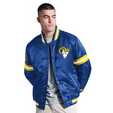 NFL MEN'S SATIN VARSITY JACKET