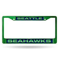 NFL Navy Laser-Cut Chrome License Plate Frame - Cowboys