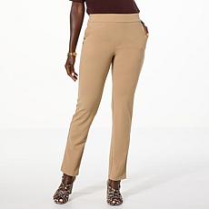 Nina Leonard Narrow Leg Pant with Stud Detail