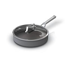 Ninja Foodi NeverStick Hard-Anodized 3-Quart Sauté Pan with Glass Lid