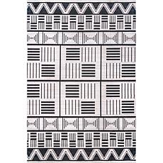 nuLOOM Evia Tribal Stripes Machine Washable 8' x 10' Area Rug 