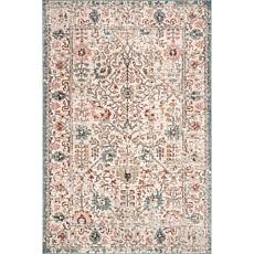 nuLOOM Lenore Vintage Floral 4' x 6' Area Rug 