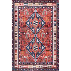 nuLOOM Stella Machine Washable Traditional Tribal 6' x 9' Area Rug 