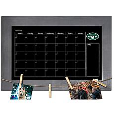 Oakland Raiders Monthly Chalkboard with frame & clothespins 11x19 S...