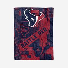 Offically Licensed NFL 60" x 80" Raschel Throw