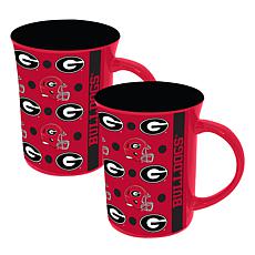 Official College Team Spirit 15oz Ceramic Mug 2-Pack