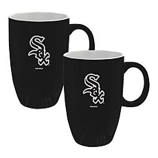 Official MLB 15oz Ceramic Team Spirit Mug - 2-Pack
