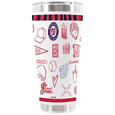 Official MLB 30oz Stainless Steel Tumbler Washington