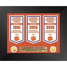 Officially Licensed Clemson Univ. Ntl Champ Deluxe Collection - Tigers