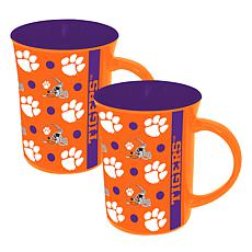 Officially Licensed College Team Spirit 15oz Ceramic Mug 2-pack