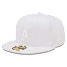 Officially Licensed Fanatics MLB Men's Angels White on White Hat
