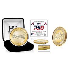 Officially-Licensed MLB 250th Anniversary Bronze Coin, Atlanta Braves
