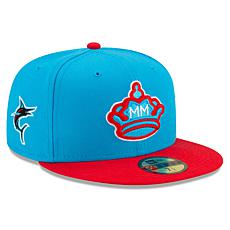 Officially Licensed MLB Men's Marlins 2021 Fitted Hat