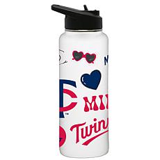 Officially-Licensed MLB Minnesota Twins 34oz Stainless Steel Tumbler