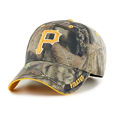 Officially Licensed MLB Mossy Oak Adjustable Hat - Pittsburgh Pirates