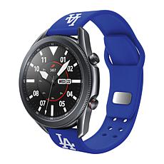 Officially Licensed MLB Silicone Sports Band for Samsung Watch-Dodgers