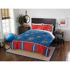 Officially Licensed NBA Full Bed In a Bag Set - OKC Thunder