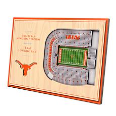 Officially Licensed NCAA 3-D Desktop Display - Texas Longhorns 