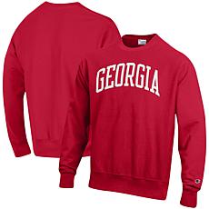 Officially Licensed NCAA Georgia Bulldogs Red Pullover Hoodie