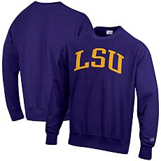 Officially Licensed NCAA LSU Tigers Purple Pullover Hoodie