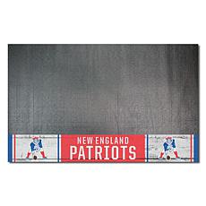 Officially Licensed New England Patriots Vinyl Grill Mat Vintage Logo