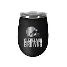 Officially Licensed NFL 12 oz. Stealth Wine Tumbler - Cleveland Browns