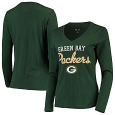 Jerry Leigh Packers Womens Jersey Dress Set M Green