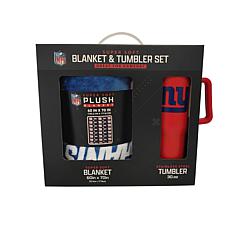 Officially Licensed NFL 60 x 70 Throw & 30oz Tumbler Combo Set