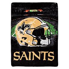 Northwest NFL New Orleans Saints Unisex-Adult Woven Tapestry Throw Blanket,  48 x 60, Home Field Advantage