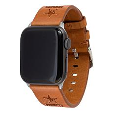 Officially Licensed NFL Apple Watch Band 42/44mm Tan - Cowboys