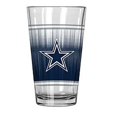 Officially Licensed NFL Cowboys 16oz Pint Glass in Vapor Graphics