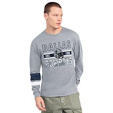 Officially Licensed NFL Dallas Cowboys Starter Men's Long Sleeve T-...