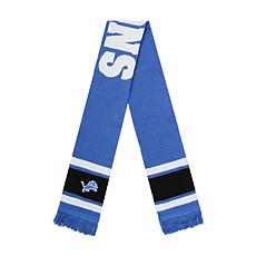 Officially Licensed NFL Detroit Lions Vantage Jacquard Scarf