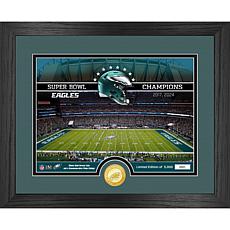Officially Licensed NFL Eagles Stadium Bronze Coin Photo Mint