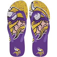 Officially Licensed NFL Flower Caftan - Minnesota Vikings