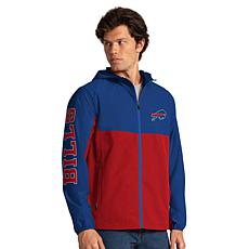 Officially Licensed NFL Lightweight Full Zip Hooded Jacket by Glll