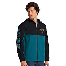 Officially Licensed NFL Lightweight Full Zip Hooded Jacket by Glll