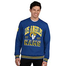 Officially Licensed NFL Men's Crew-Neck Fleece Pullover by Glll