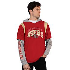 Officially Licensed NFL Men's Long-Sleeve Fashion Layer Top by Glll