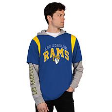 Officially Licensed NFL Men's Long-Sleeve Fashion Layer Top by Glll