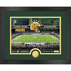 Officially Licensed NFL Packers Stadium Bronze Coin Photo Mint