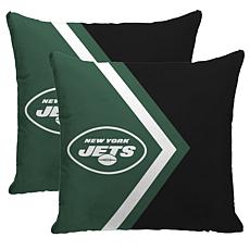 Officially Licensed NFL Pegasus Sports Décor Pillow 2-Pack - Jets