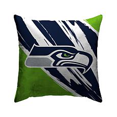 Officially Licensed NFL Seattle Seahawks Retro Jazz Décor Pillow