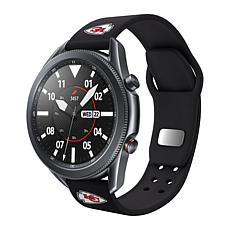 Officially Licensed NFL Silicone Samsung Watch Band 22mm - Chiefs